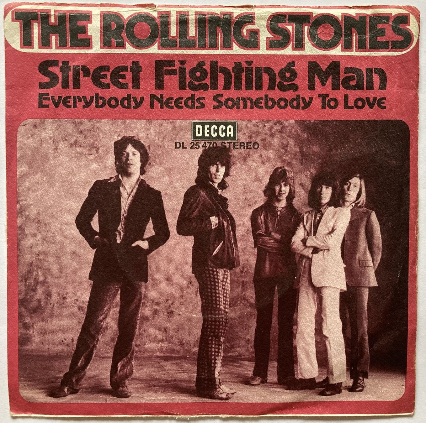 Dischi in vinile: ROLLING STONES - STREET FIGHTING MAN – Usato da Bottens venduto da hotter-than-hell