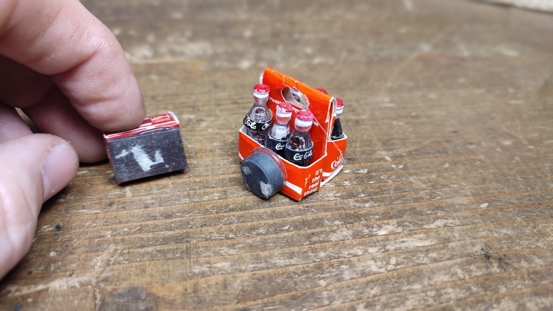 Bottiglie: Wunderschöne Magnete alte COCA-COLA Mini FLASCHEN/ BÜCHSEN – Usato da Gelterkinden venduto da MYSTOREFORYOU4460 6