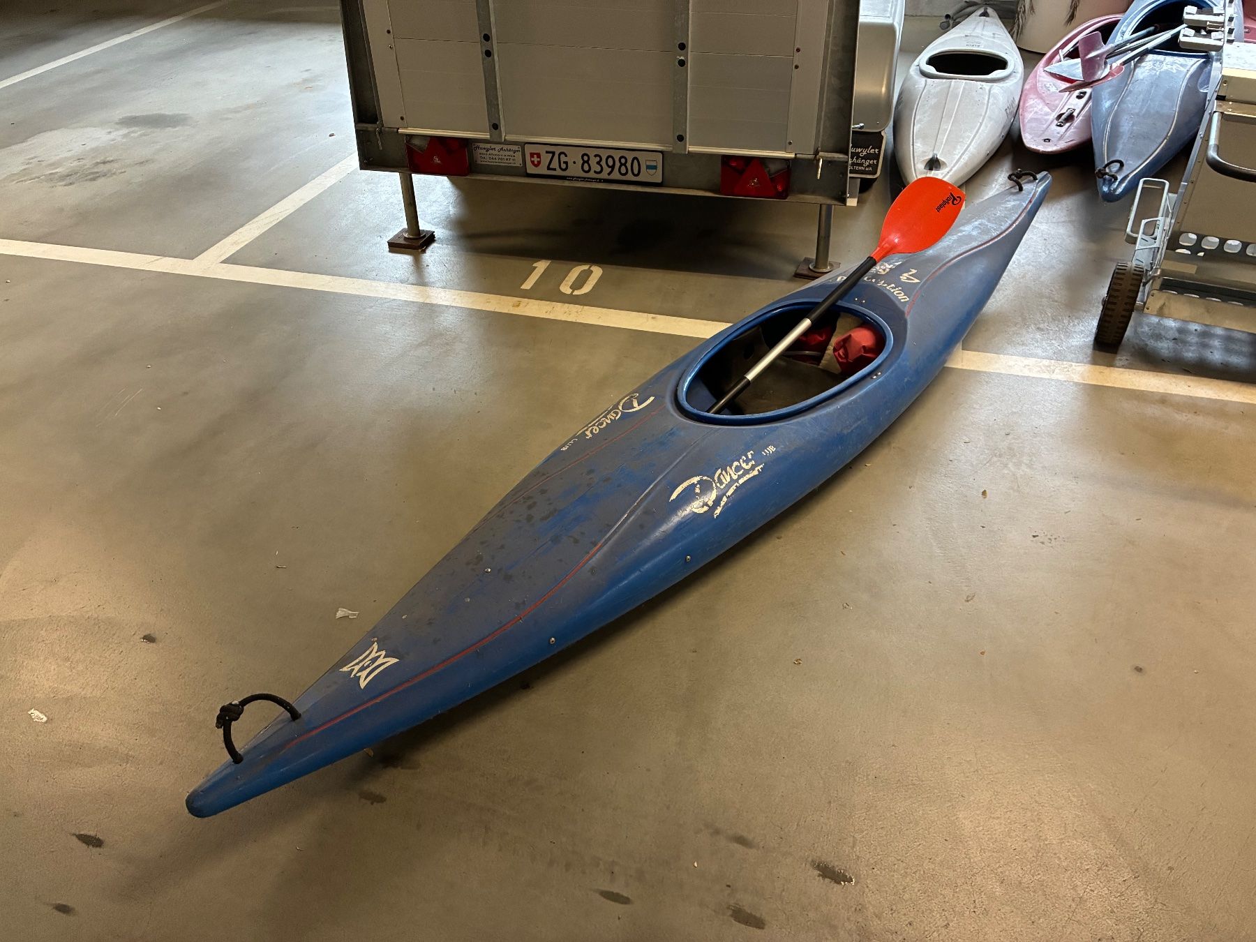 Bateaux: Canoe and Paddle – D'occasion à Abtwil AG par dan_npw9