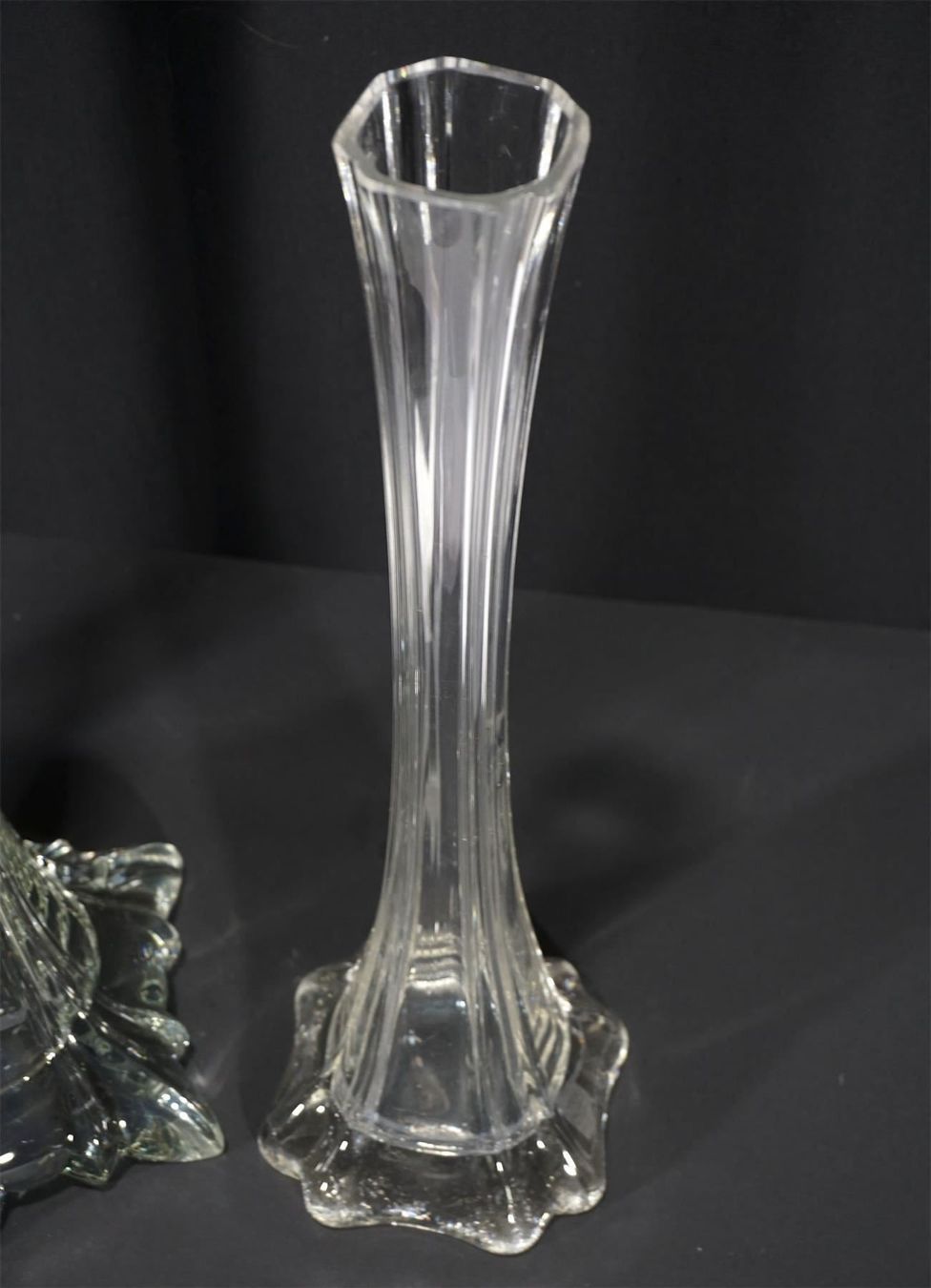 Vasen & Gefässe: 99cm und 2 x 40cm elegante Glasvasen – Gebraucht aus Meggen von Brockitare 8