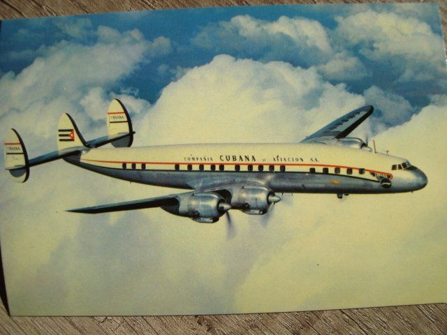 Cubana Aviacion Lockheed L-1049E Super Constelation CU-P573 (Neu und ...
