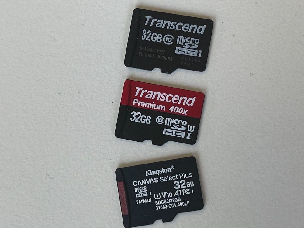 Micro SD Karte 32GB mit Adapter Kaufen auf Ricardo