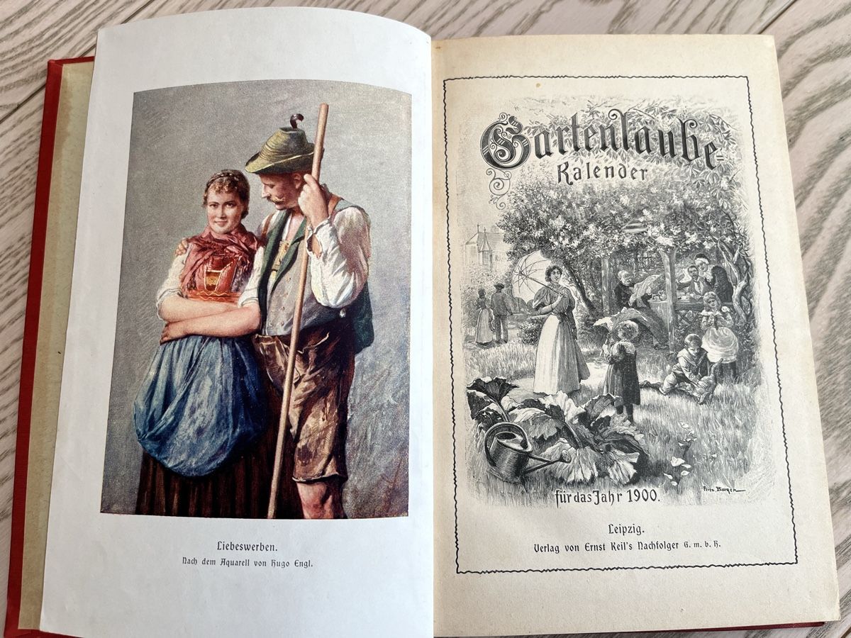 Bücher: Gartenlaube Kalender von 1900 – Gebraucht aus Romanshorn von Apfelschuss 1