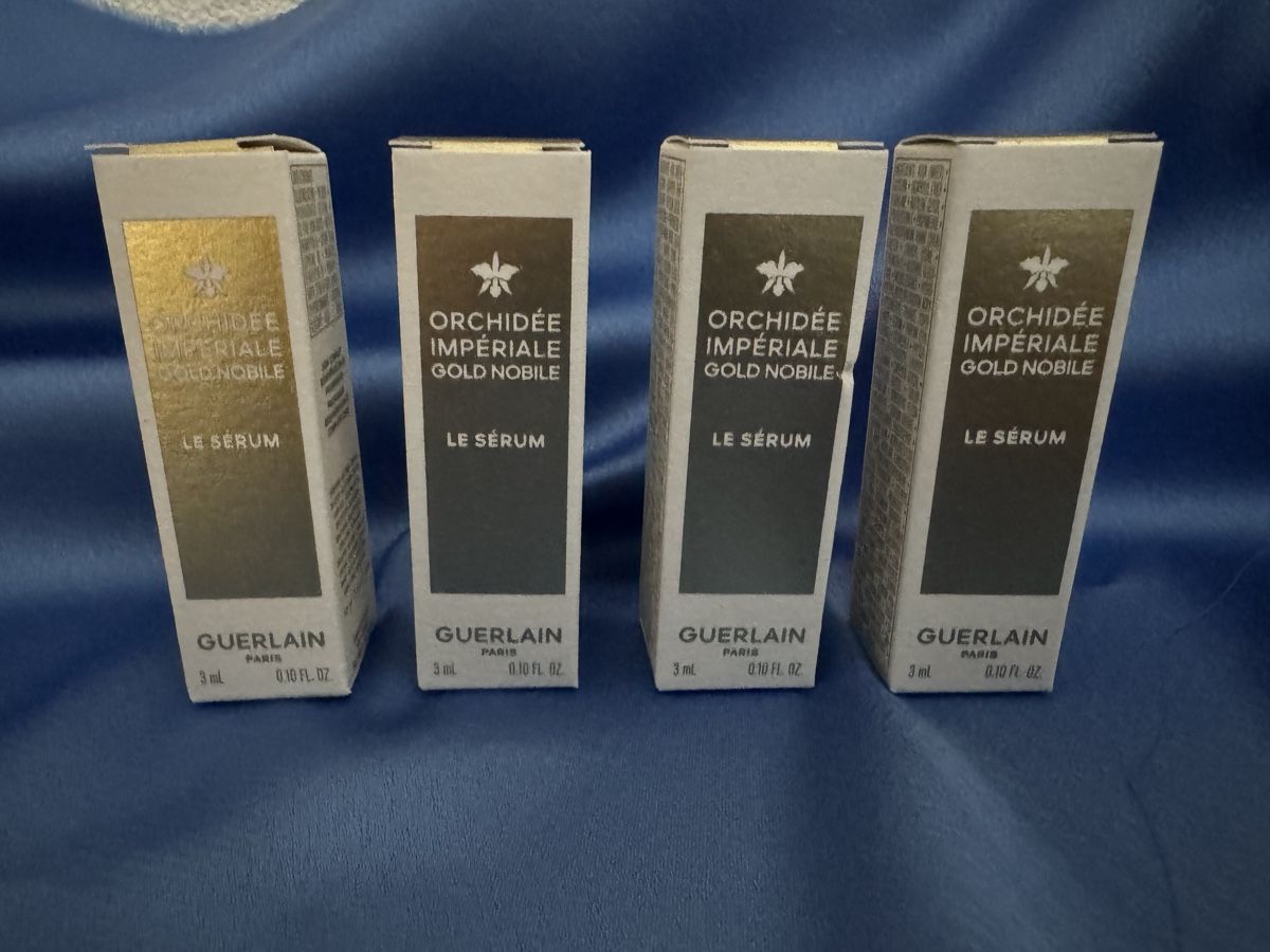 Guerlain Cura del viso: ** GUERLAIN - ORCHIDE IMPERIALE GOLD NOBILE SERUM - SET ** – Nuovo e nell'imballaggio originale da Giebenach venduto da BeautyLover.90s