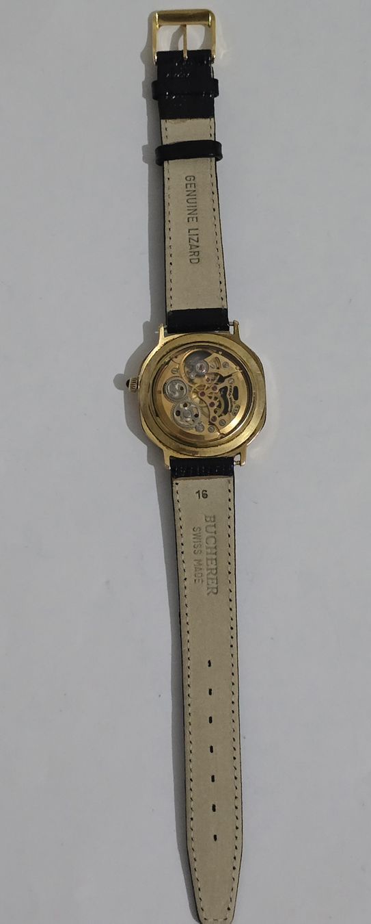 Bucherer Orologi: Montre Bucherer Mécanique squelette – Usato da Les Acacias venduto da watinjo 5