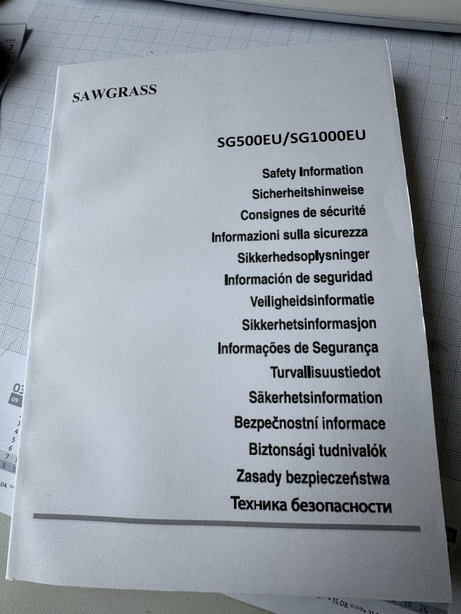 Stampanti: Sublimationsdrucker Sawgrass SG500 inkl. Tinte – Usato da Geuensee venduto da conny810