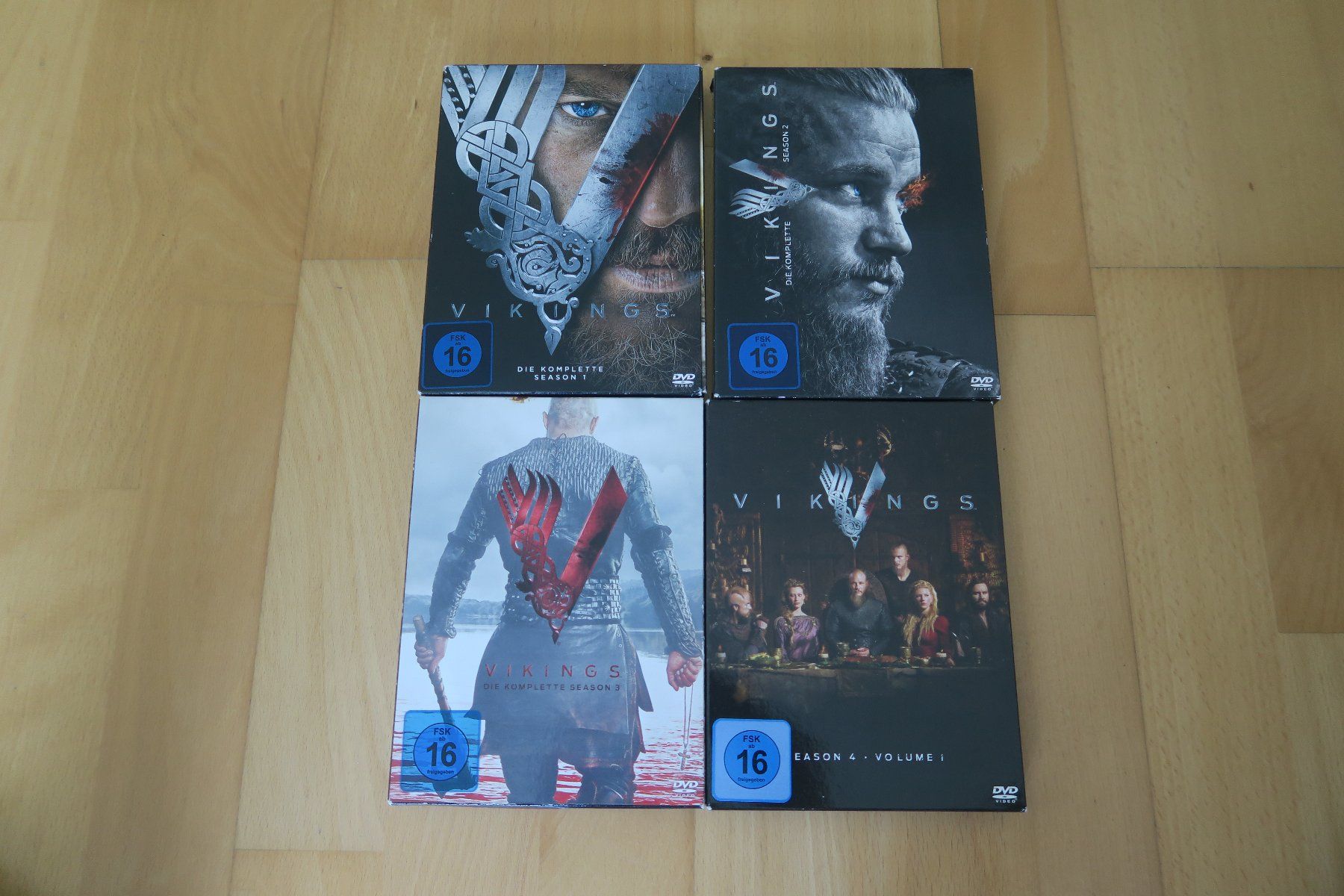Tutti i DVDs: Vikings Season 1-4 – Usato da Thun venduto da Karibu70