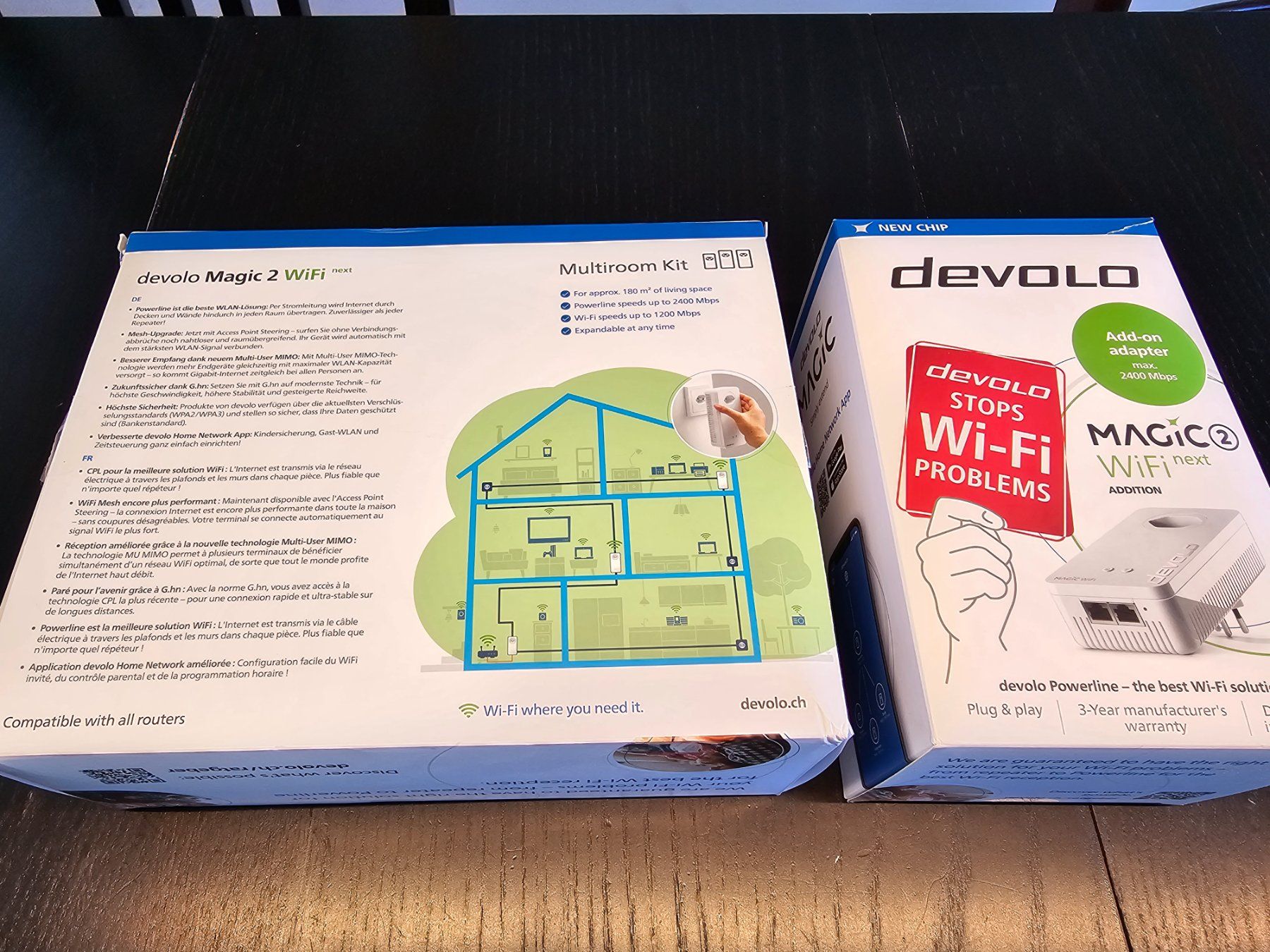Devolo Wlan: DEVOLO Magic 2 WiFi next Multiroom Kit inkl. Add-on Adapter – Gebraucht aus Luzern von  1