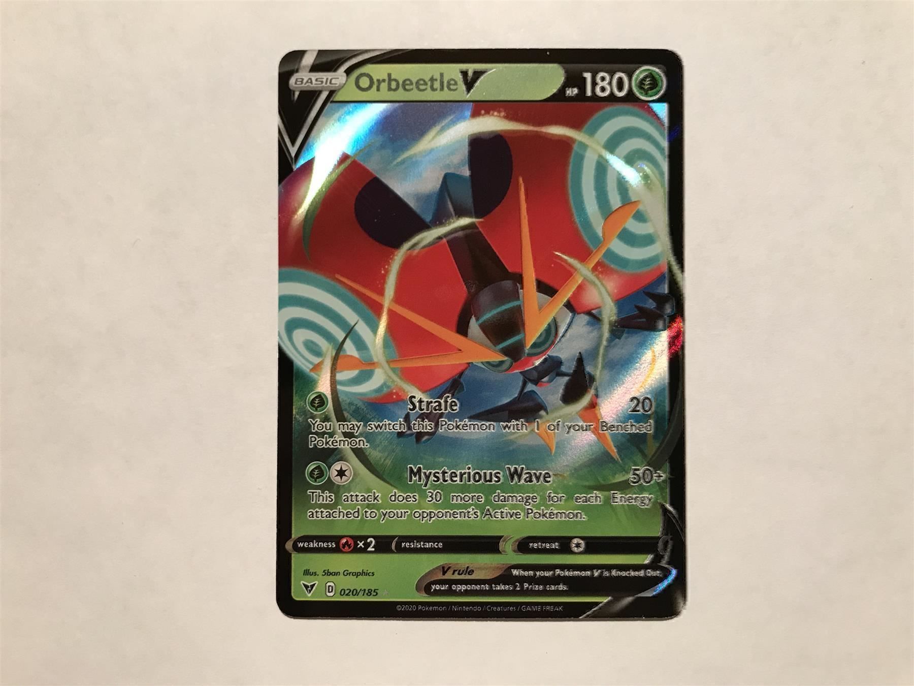 Pokémon Carte collezionabili: Orbeetle V – Nuovo (secondo la descrizione) da Hagendorn venduto da Pokecollectorch 1