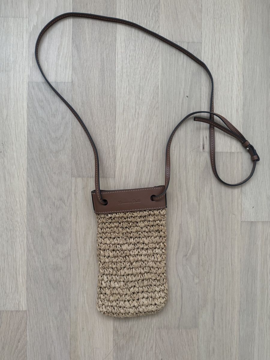 Massimo Dutti Taschen für Damen: Massimo Dutti Tasche Stroh Raffia braun  – Gebraucht aus Itingen von Granini_93