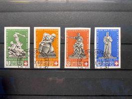 1940 / Budesfeierblock Pro Patria / Ausschnitt + Attest