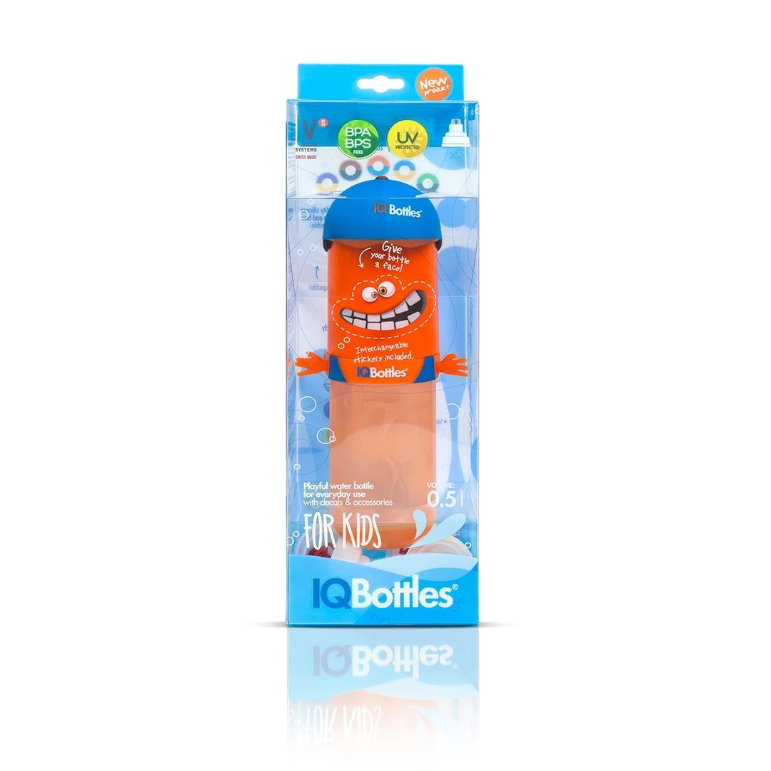 Borracce & Thermos: IQBottles Homeboy Orange, Trinkflasche – Nuovo e nell'imballaggio originale da Wettingen venduto da kochshop 1