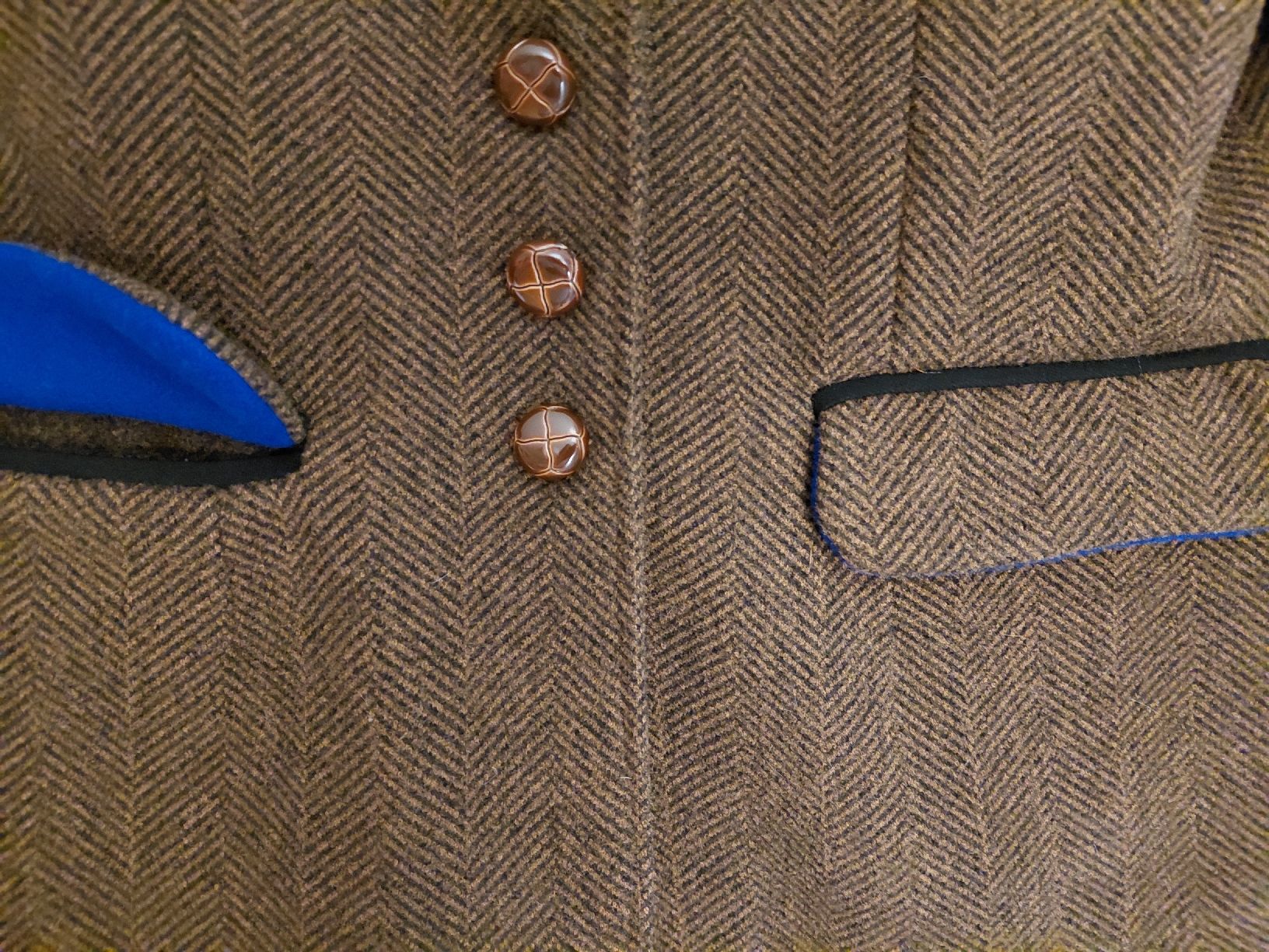 Giacche: Klassisch, Fischgrätmuster, elegantes Jackett M – Nuovo (secondo la descrizione) da Windisch venduto da stiiine 1