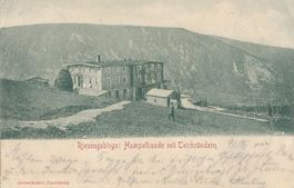 Riesengebirge - Hampelbaude Teichrändern c1900