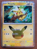 Pokemon Pikachu 30 Jahre (Versand gratis)