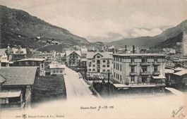 Davos Dorf GR Panorama 1904