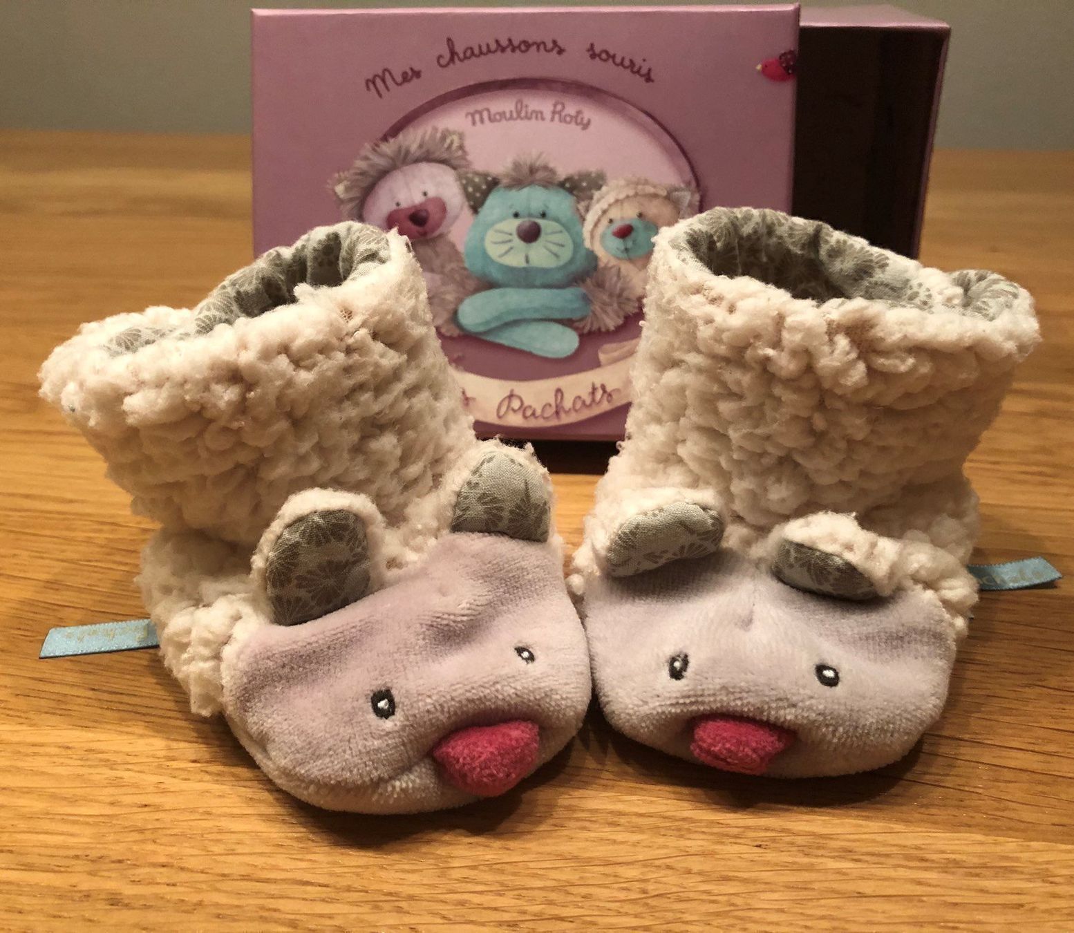 Scarpe per ragazzi: Neu Moulin Roty Chaussons Les Pachats – Nuovo (secondo la descrizione) da Zürich venduto da asocaciu 5