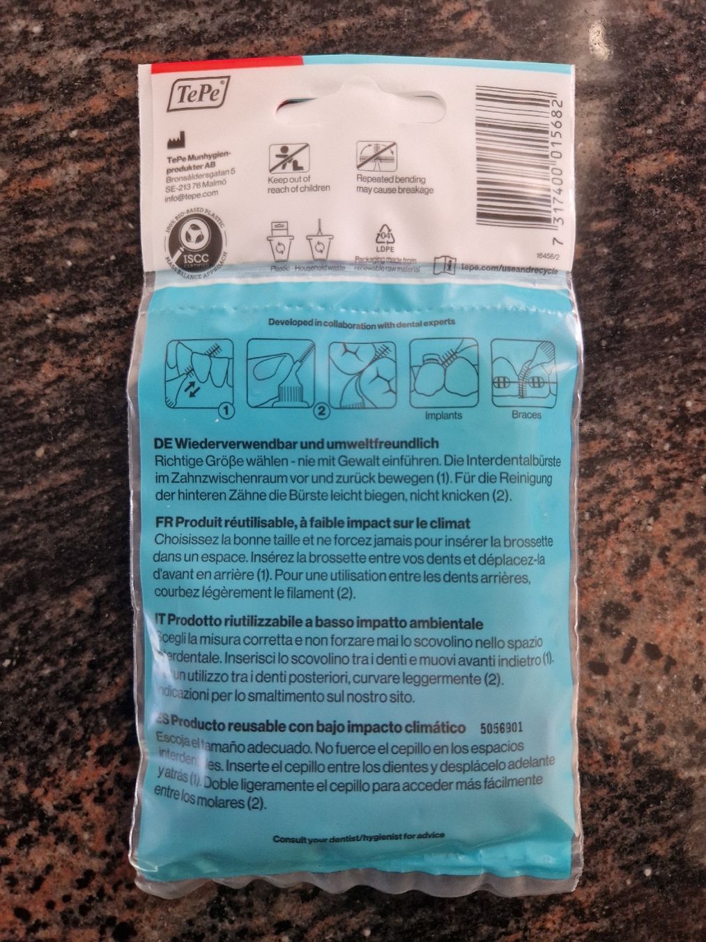Zahnpflege: TePe Interdentalbürsten Size 2 – Neu und originalverpackt aus Lyss von katelisa 1