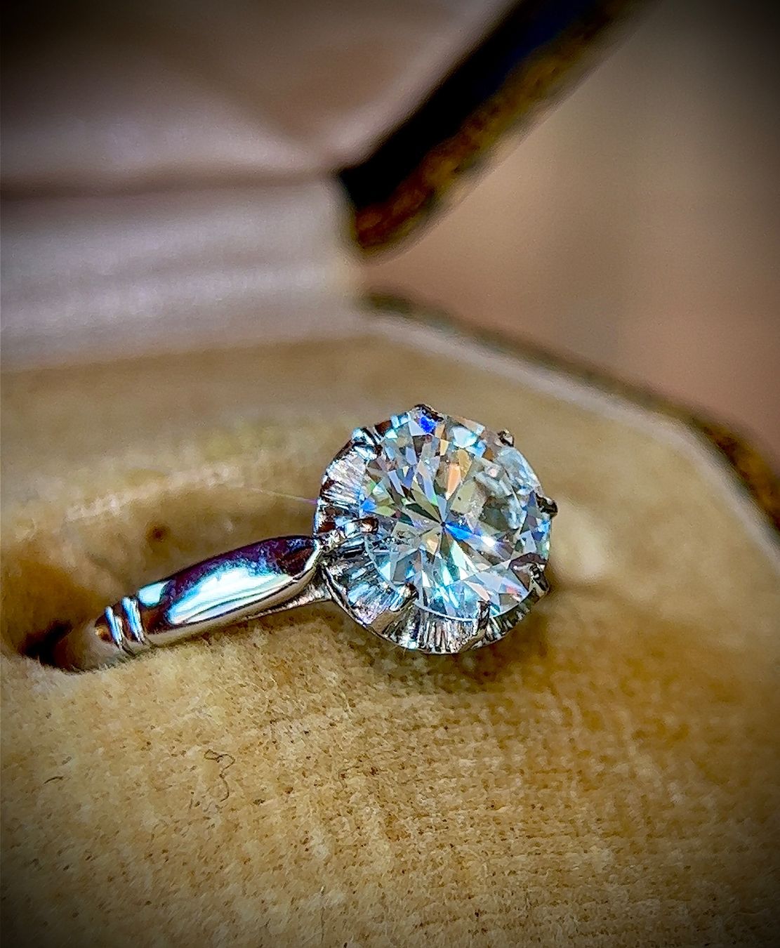Anelli: Antik Art Deco 1.55ct. G/Si3  Diamant Ring – Usato da Embrach venduto da estzeh1 7