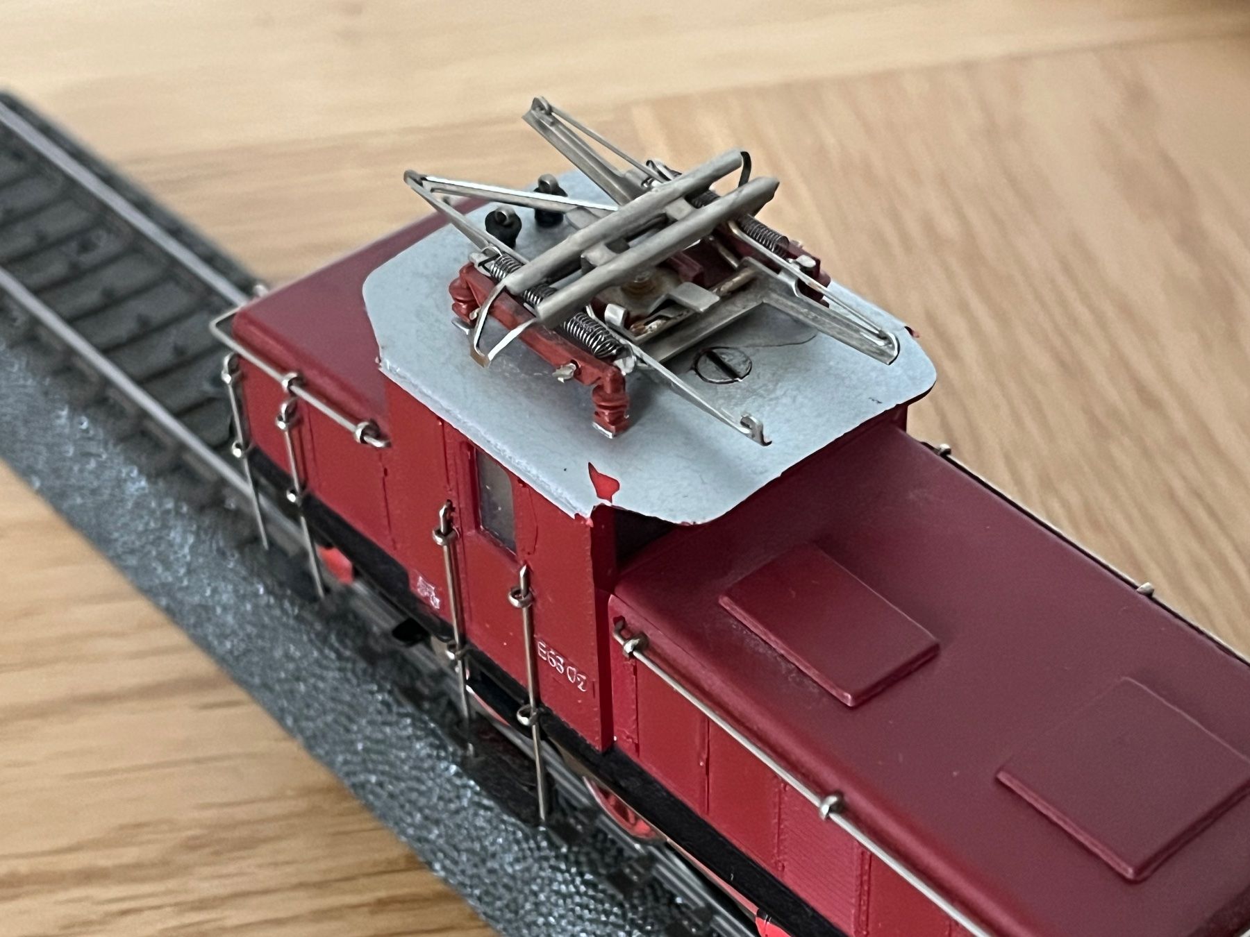 Märklin Modelleisenbahnen: Märklin 3001/CE800 Rangierlok E 63 DB – Gebraucht aus Basel von Re620_11627 4