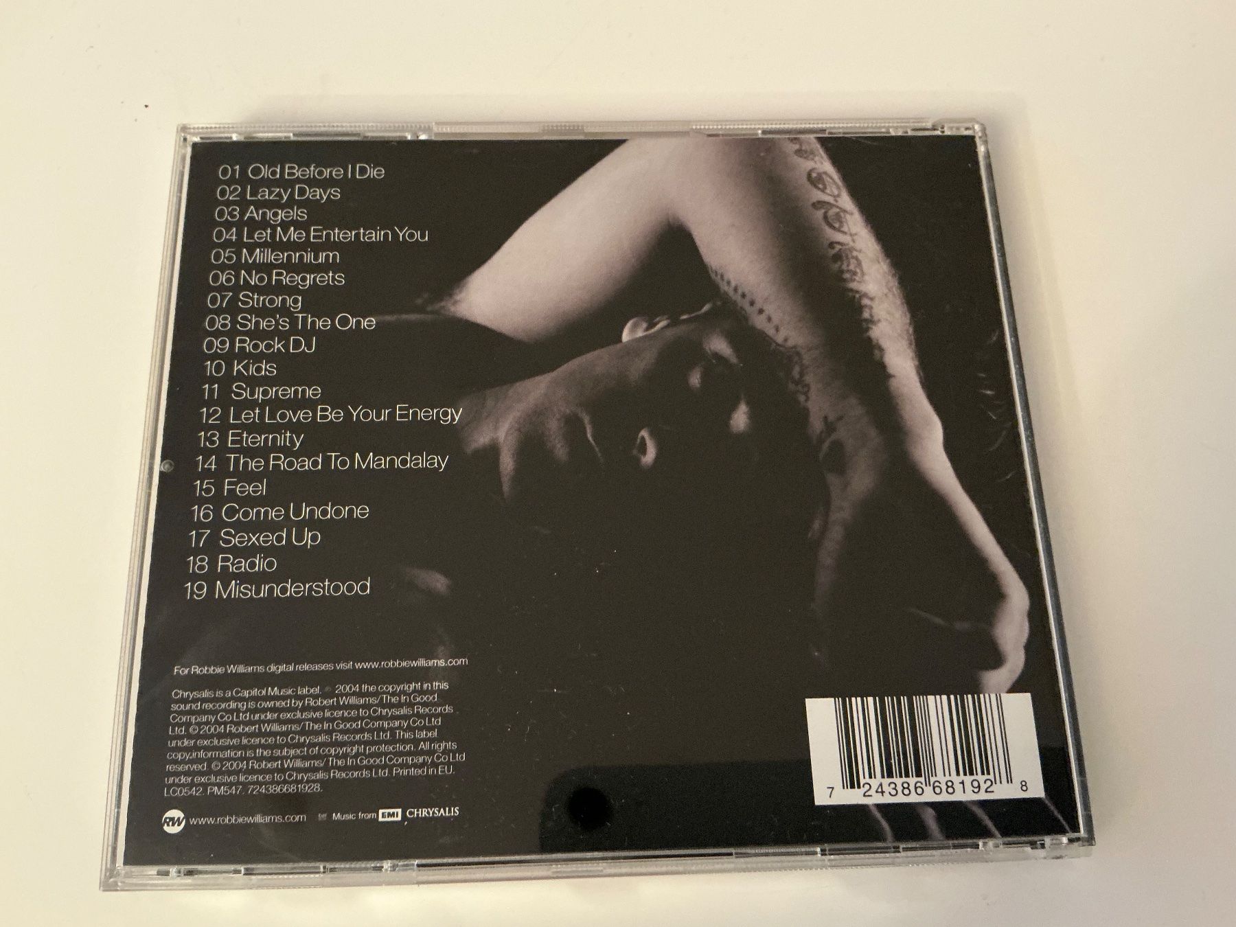 CD: Robbie Williams / Greatest Hits / 2004 – Usato da Dübendorf venduto da Shreck 1