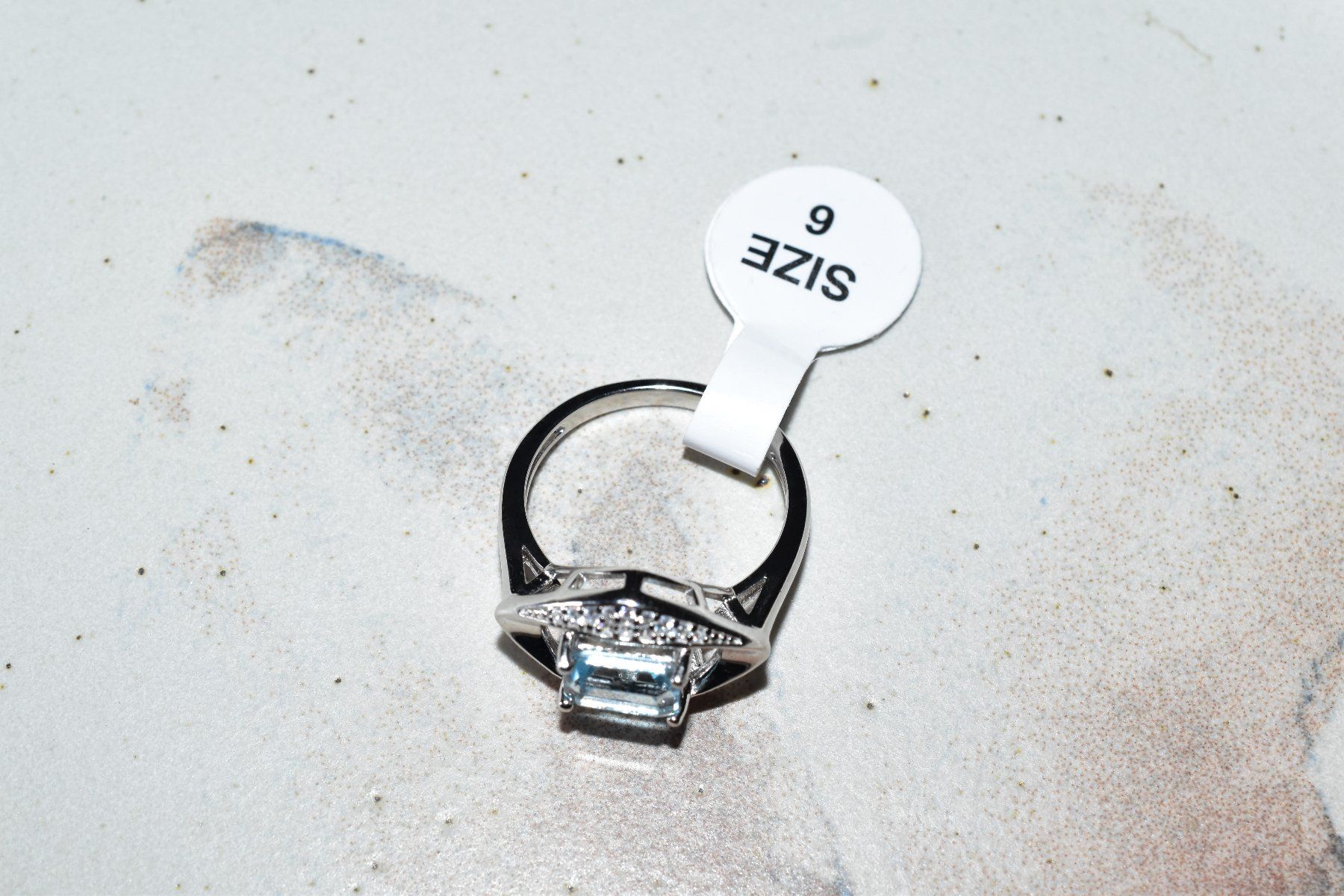 Anelli: Damen Ring mit Topas aus Silber, Gr.6 – Nuovo e nell'imballaggio originale da Laufen venduto da flowerfan 3