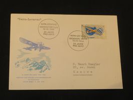 25 Jahre Pro Aero, 13.VII. 1963 Bern-Locarno,