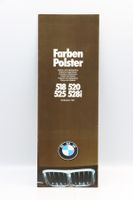 BMW 518 / 520 / 525 / 528i Farben / Polster 1981 Prospekt