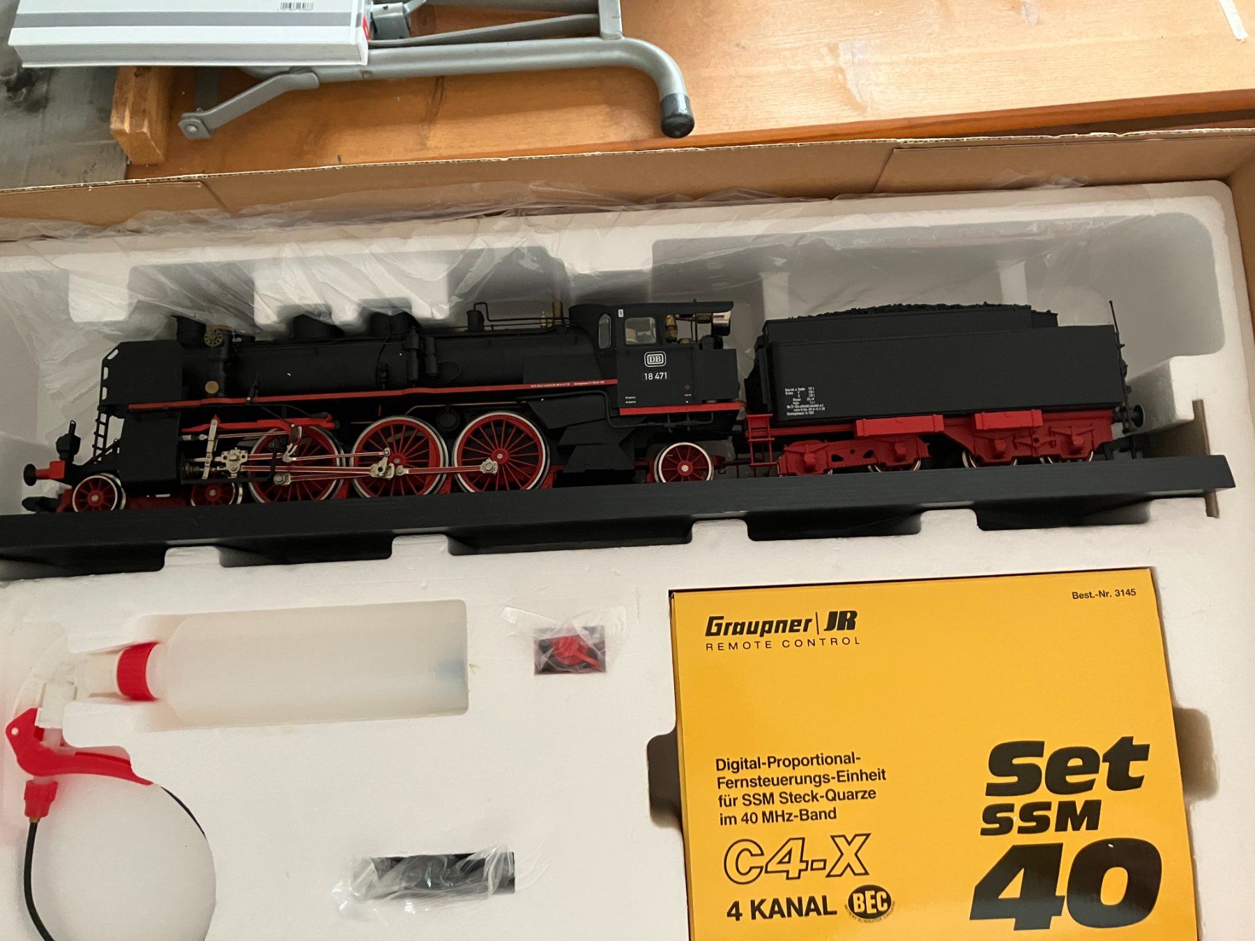Märklin Modellini di ferrovie: Echtdampf Lok Spur 1 Märklin – Nuovo e nell'imballaggio originale da Lyss venduto da murgelianer 1