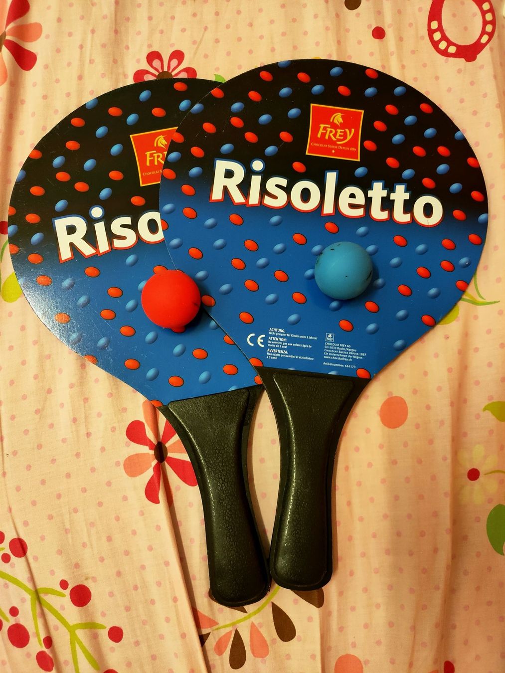 Spielzeuge: Frey Risoletto Badmintonschläger Set – Gebraucht aus Tägerig von M.Hamo