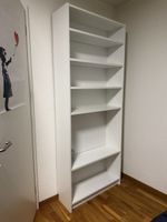 Bücherregal weiss mit verstellbaren Einlegeböden