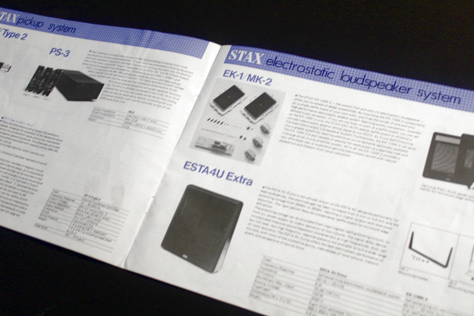 Stax Kopfhörer: Original Katalog STAX, Komplettprogramm, um 1979 – Gebraucht aus Bern von Vitaneuf 2