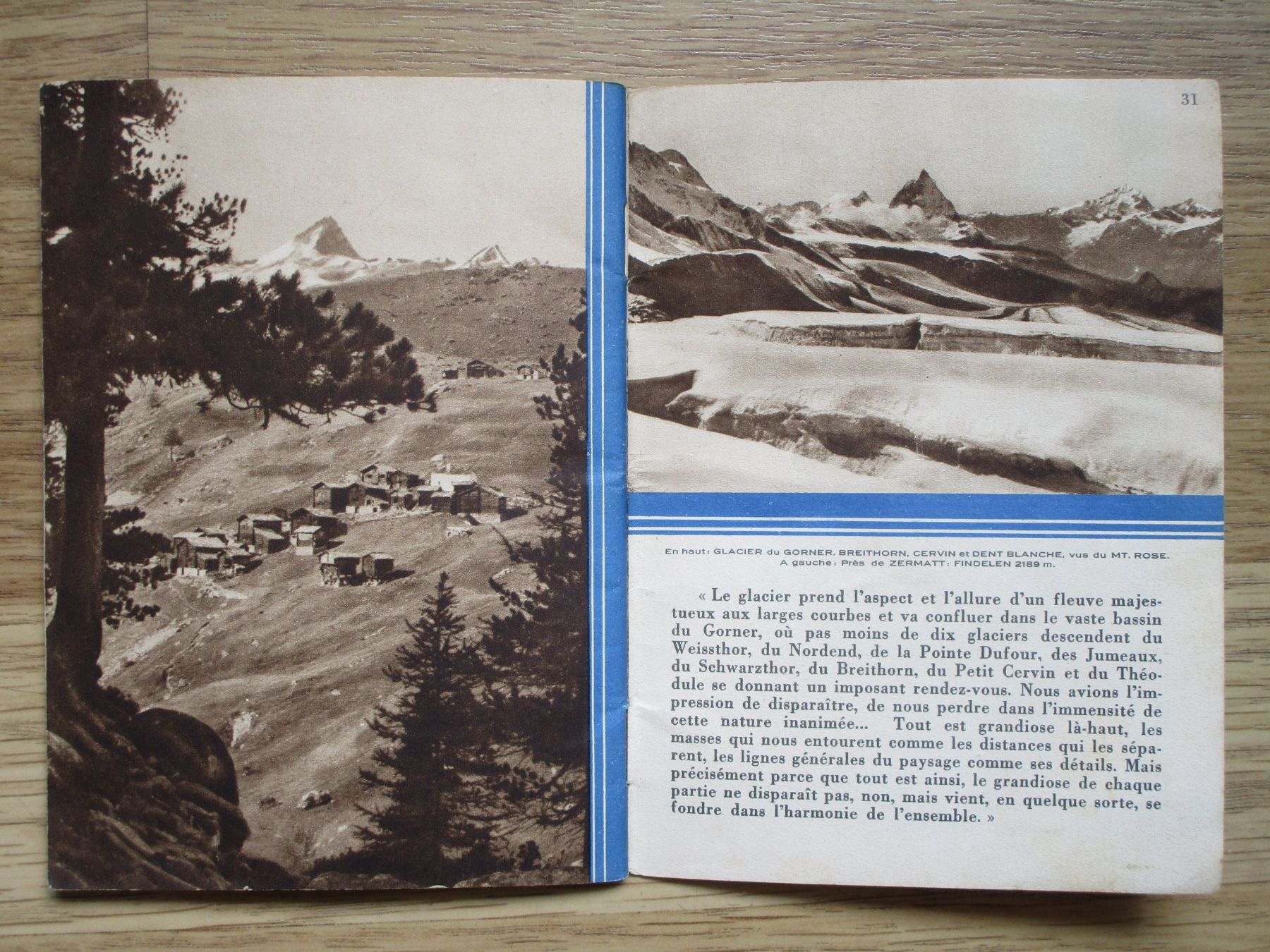 Documenti: Antiker Prospekt 1929  ZERMATT GORNERGRAT – Usato da Heimberg venduto da Lupo57 6