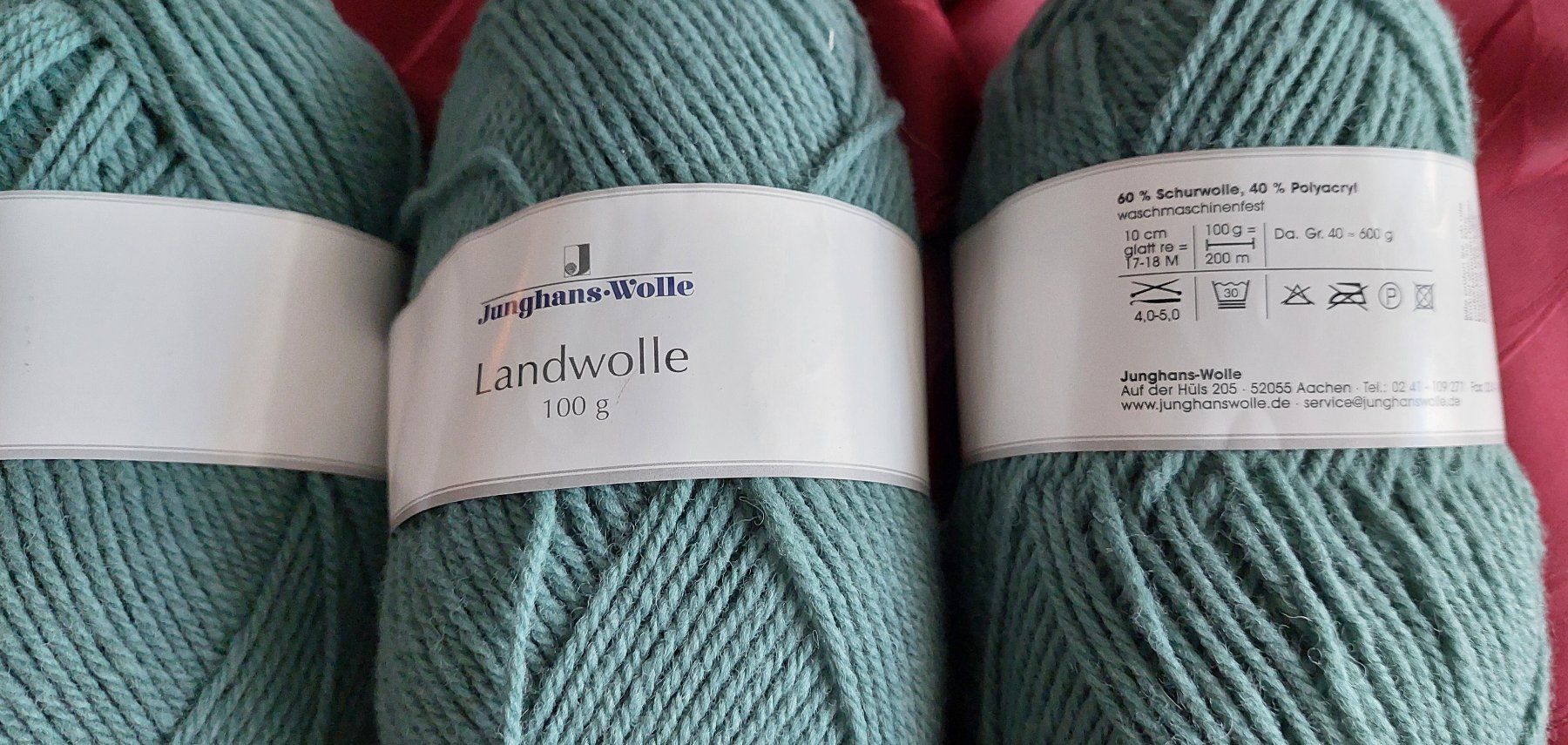 Lana: Junghans Landwolle – Nuovo (secondo la descrizione) da Weinfelden venduto da Grizzly61 2
