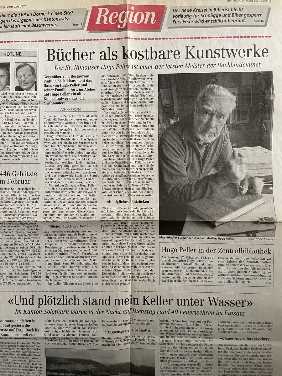 Libri: Hugo Peller Fine Bindings Wehmais Group – Usato da Solothurn venduto da gamma999 3