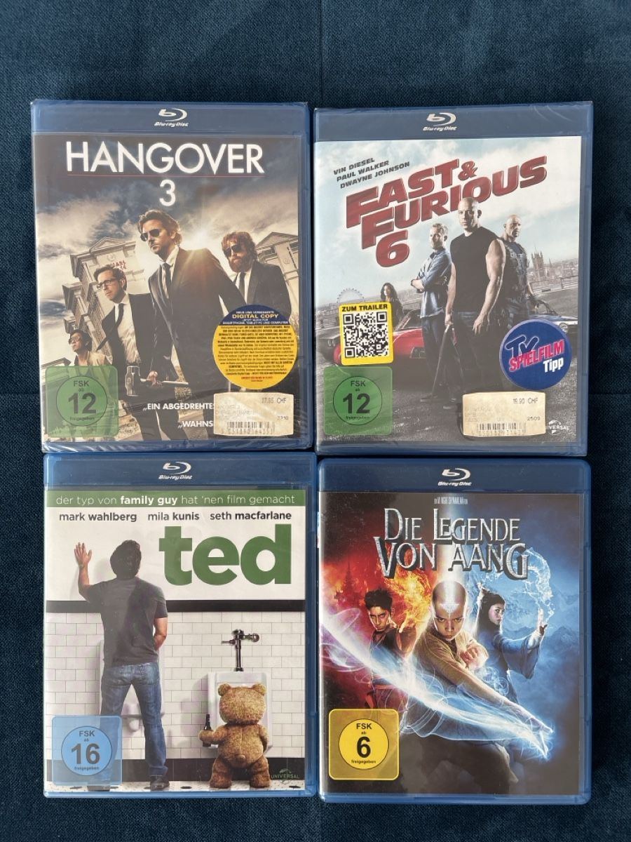 Tutti i DVDs: Blu-ray Filme-Kollektion – Usato da Hinwil venduto da musixx