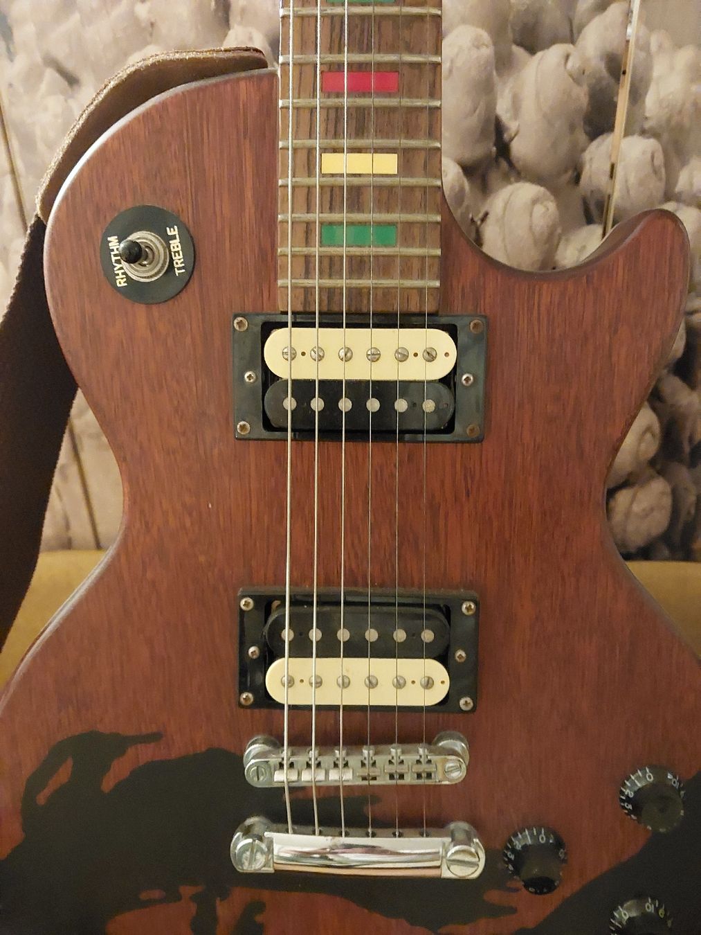 Epiphone Musikinstrumente: Epiphone Les Paul Gitarre, Bob Marley Design – Gebraucht aus Hinwil von saintbrunosaint 7