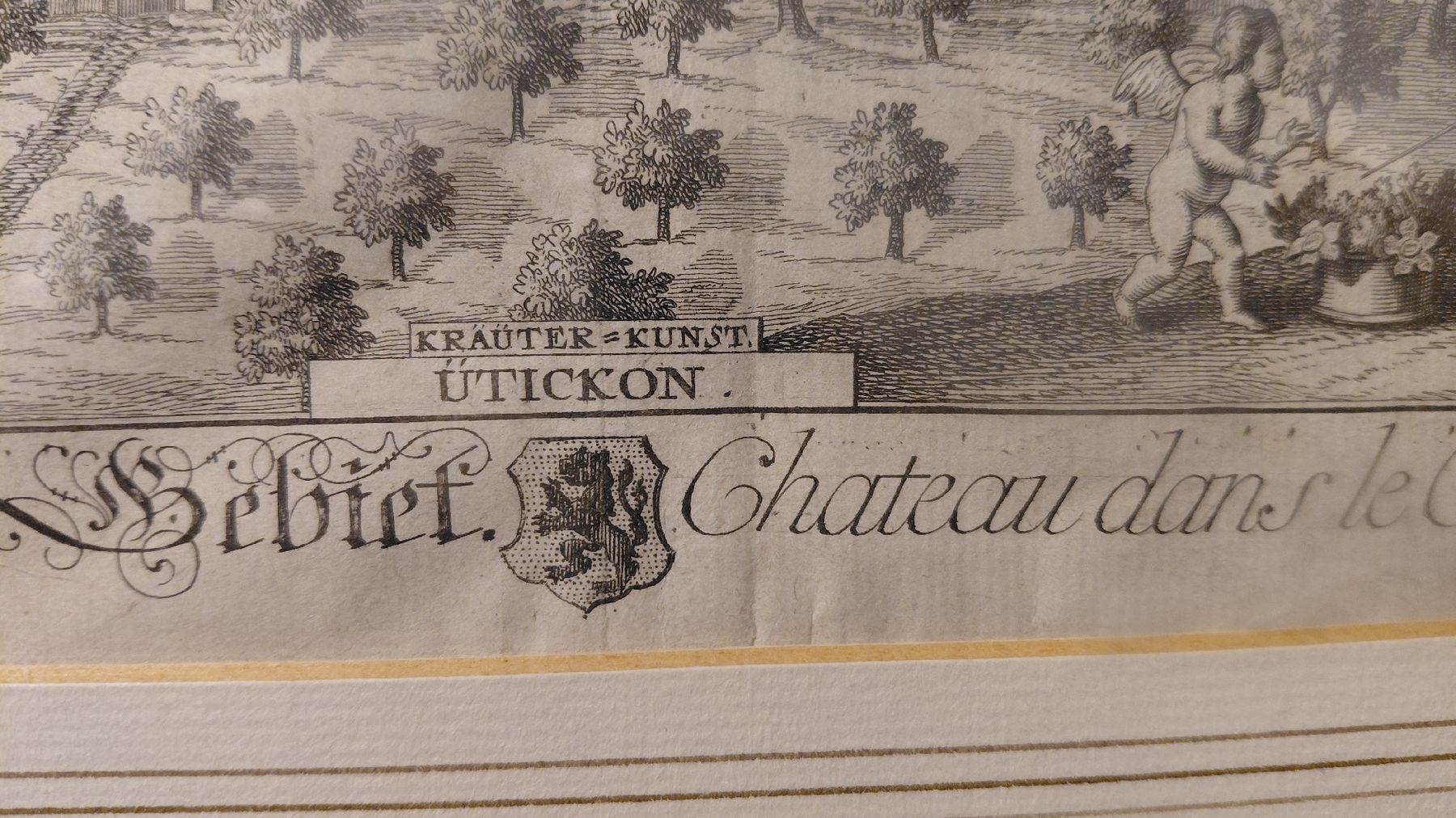 Incisioni: Historischer Kupferstich Schloss Uitikon – Usato da Pratval venduto da AdK 1