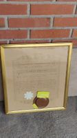 Schweizer Landesausstellung 1939 Diplom mit Medaille (LG)