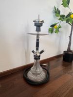 Wasserpfeife Shisha V2A Edelstahl klarer Glasbauch guter ...