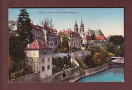 BASEL - Münster - Deutschrittergarten - 1917