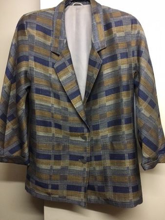 Damen Blazer mit Leinen und Baumwolle