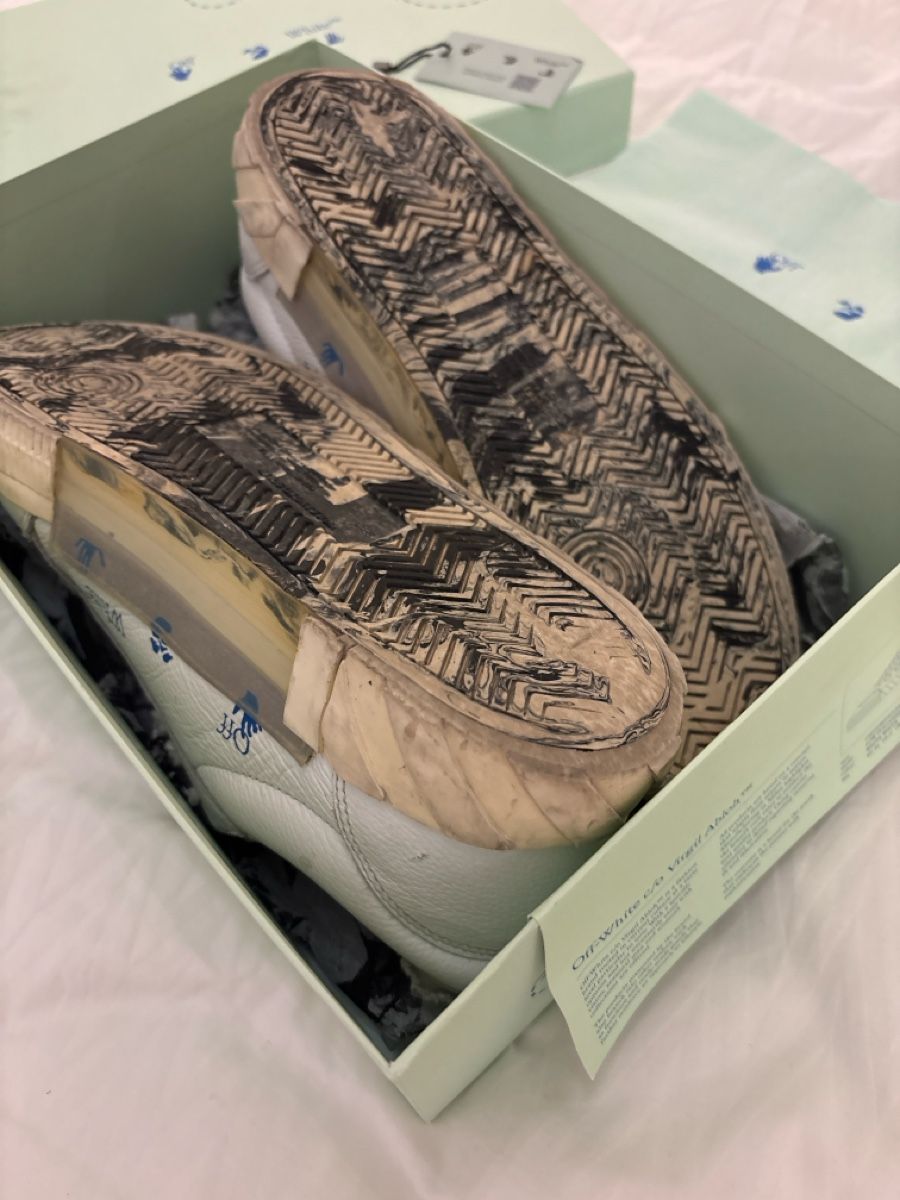 Off-White Scarpe da uomo: Off-White white trainers, size 44. Great Price! – Usato da Meilen venduto da Jazzey_Official 4