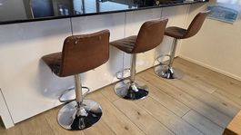 3 Barhocker höhenverstellbar