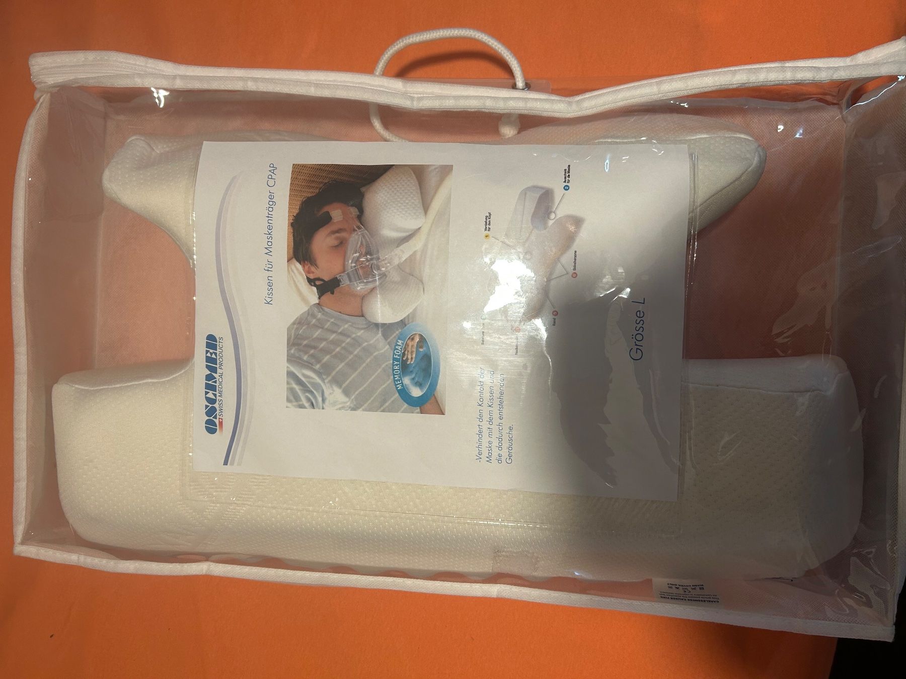 Coussins: Oreiller CPAP OSCIMED Memory Foam taille L – Neuf (Voir description) à Duebendorf par fra_9vdf