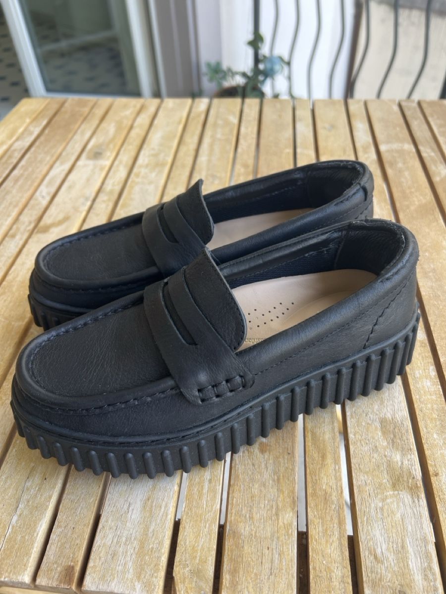Clarks Scarpe da donna: Clarks Loafer mit Plateausohle – Nuovo (secondo la descrizione) da Basel venduto da Isi_takes_it_easy
