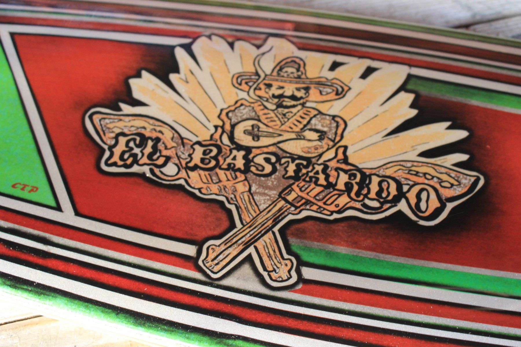Skateboards: "EL BASTARDO" Skateboard Longboard Deck, Unikat Handmade – Usato da Willisau venduto da Pzm81 2