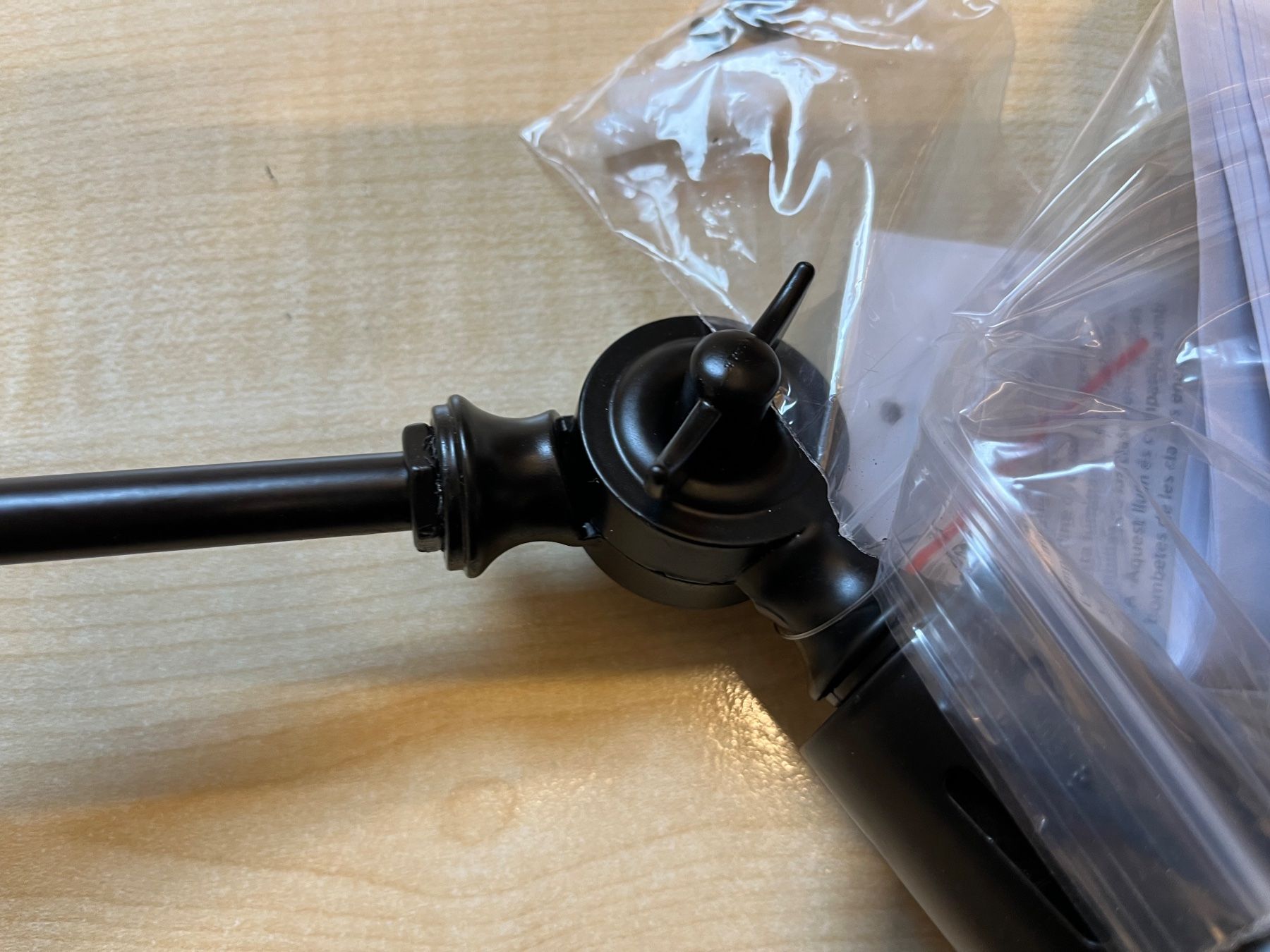 Lampen: Wandlampe Schwarz Industrial – Neu (gemäss Beschreibung) aus Lungern von Barbados04 1