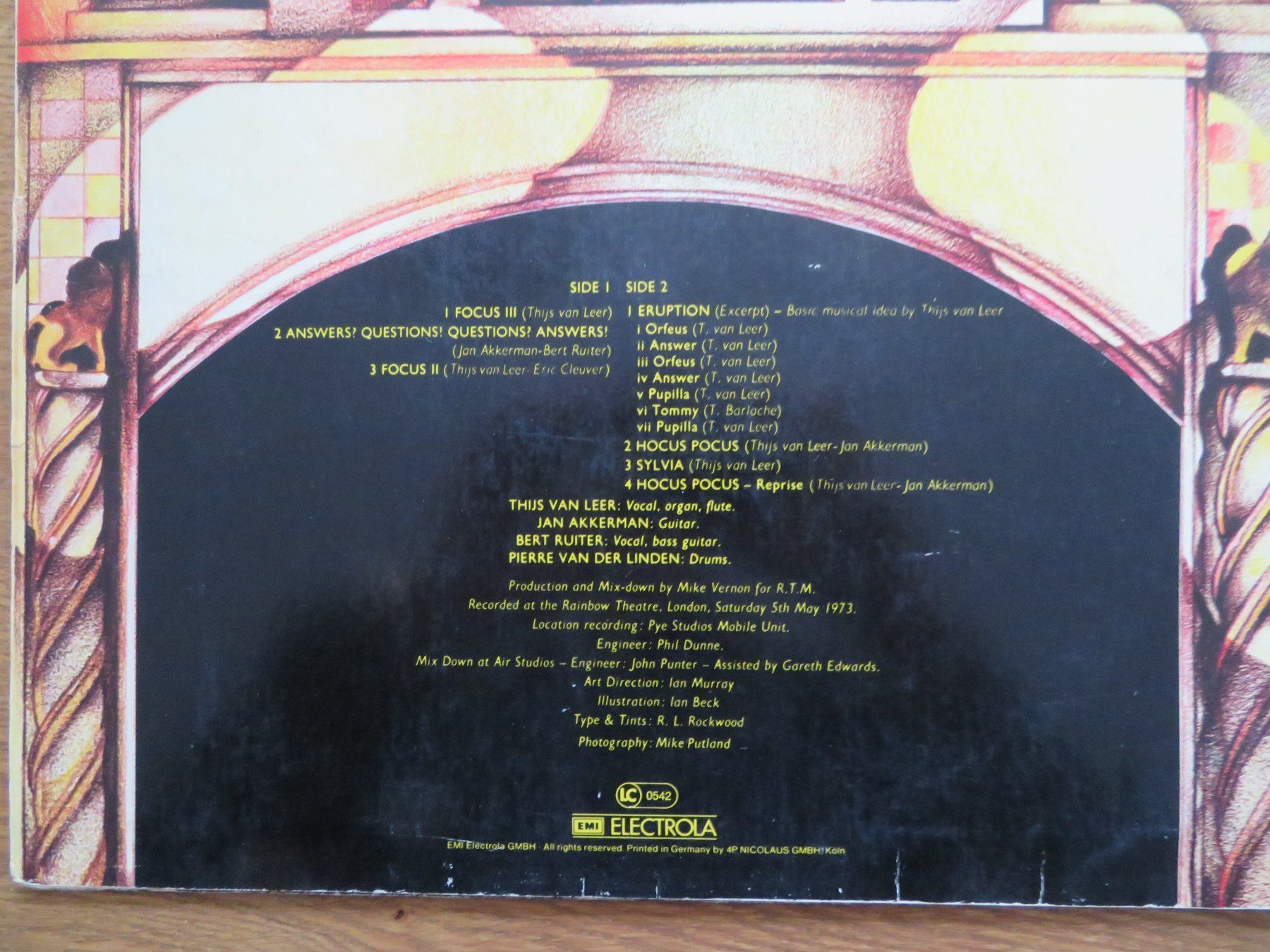 Dischi in vinile: FOCUS AT THE RAINBOW – Nuovo (secondo la descrizione) da Zürich venduto da max_cp5f 1