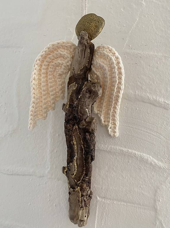 Tutte le decorazioni: Schwemmholz Engel  – Usato da Hubersdorf venduto da Beatrice60